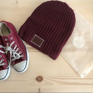 Love Your Melon Beanie- Maroon